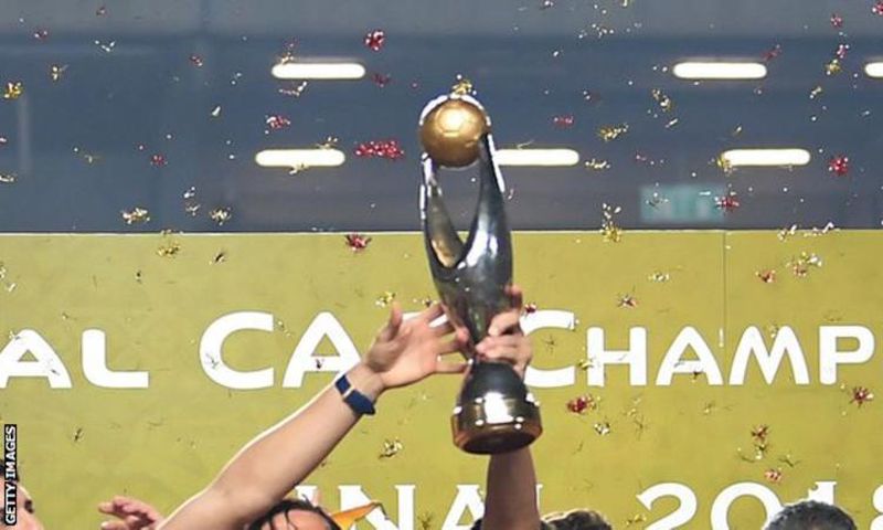 The African Champions League trophy