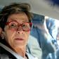 Viviane Lambert, whose quadriplegic son has been in a vegetative state for 10 years, arrived at a hospital in Reims, northeast France, on Tuesday