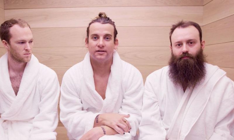 Saunas are Judah and the Lion's Therapy