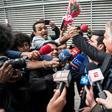 Welcome party: Carlos Queiroz arrives in Bogota to take up his new job as coach of Colombia