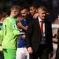 Plenty to ponder: Manchester United manager Ole Gunnar Solskjaer after defeat at Everton on Sunday