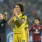 Borussia Dortmund's Belgian midfielder Axel Witsel sums up a frustrating night for the Bundesliga leaders who were held to a goalless draw at bottom side Nuremberg on Monday.