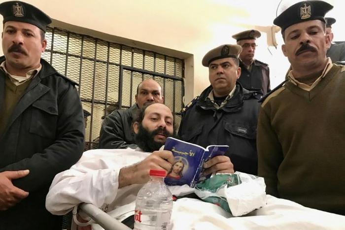 The case of Egyptian monk Philotheos (C) and his colleague Isaiah has shocked Egypt's Coptic community