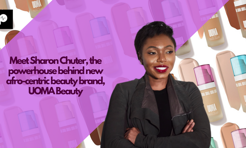Meet Sharon Chuter, the powerhouse behind new afro-centric beauty brand, UOMA Beauty [Credit: Pulse]
