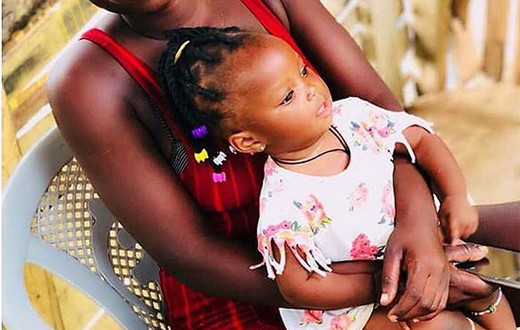 Rashida and baby