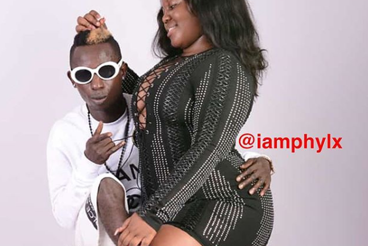 Patapaa and girlfriend (@iamphylx)