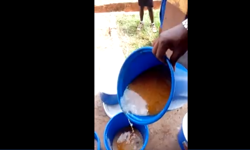Groundnut soup for students