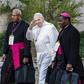 Pope Francis arrived at the Vatican at the start of the second day of the landmark summit