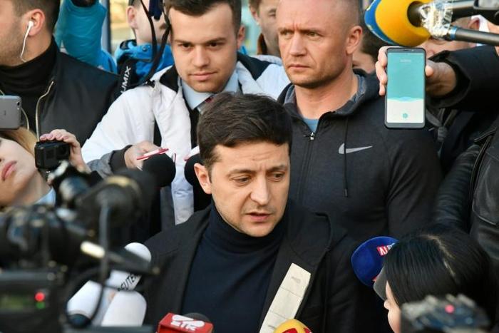 Zelensky's schoolteacher character in "Servant of the People" becomes president after an expletive-laden tirade goes viral. He has capitalised on Ukrainians' despair over mainstream politics, war with Kremlin-backed rebels, poverty and corruption 