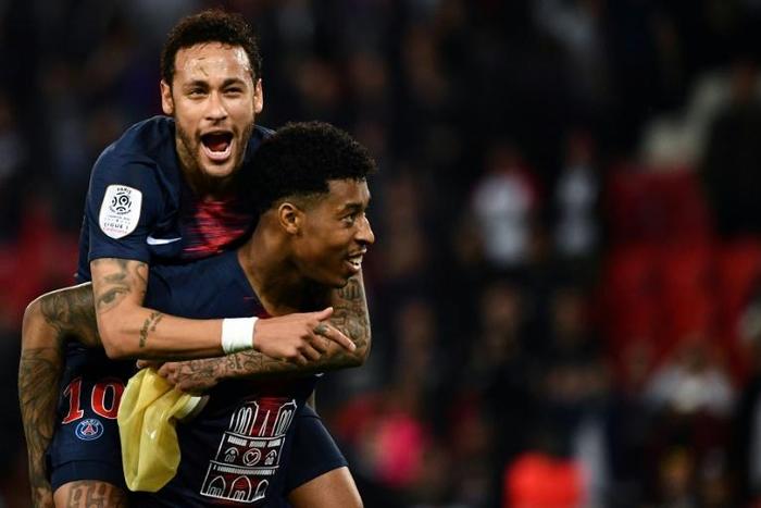 Neymar made his comeback after three months out in the 3-1 win over Monaco