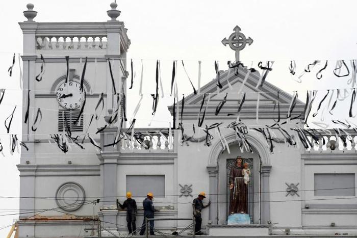St Anthony's Shrine in Colombo was one of the churches targeted by the suicide bombers
