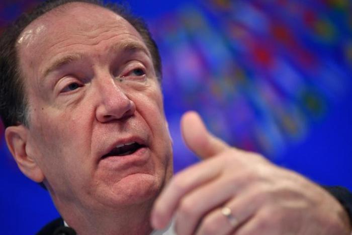 World Bank President David Malpass says bank shareholders will decide when and how to engage crisis-stricken Venezuela
