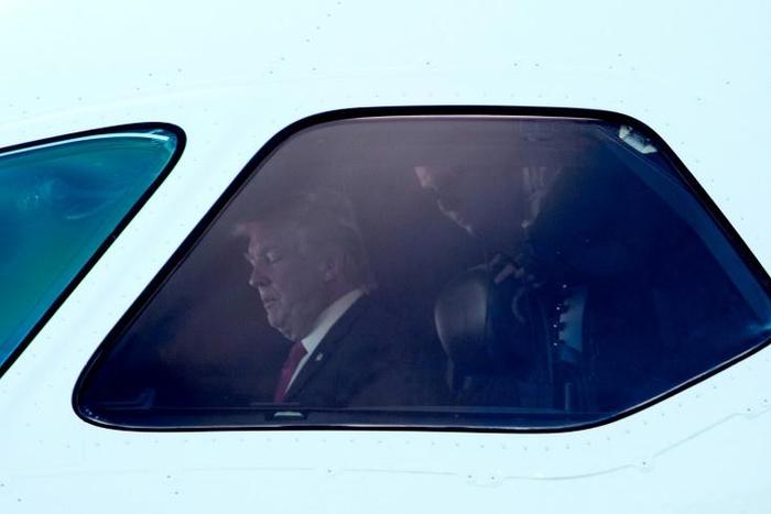 US President Donald Trump, pictured in the cockpit of a Boeing 787-10 Dreamliner in 2017, says he doesn't want Albert Einstein to be his pilot