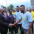 Nana Addo visit Black Stars camp