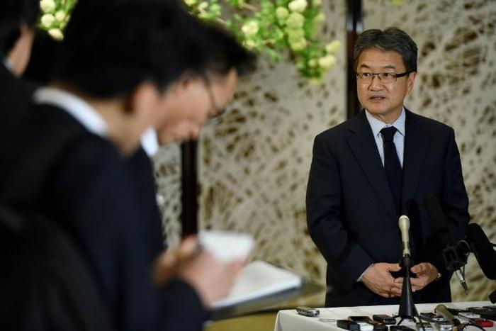 Joseph Yun, seen here on an April 2017 visit to Japan, has confirmed that North Korea presented a bill for $2 million to free an American student who died shortly afterward