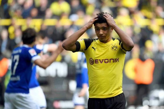 Jadon Sancho is set to miss out on Borussia Dortmund's key game against Fortuna Duesseldorf this Saturday