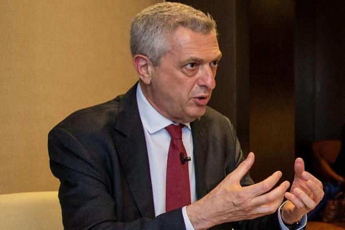 During his visit Filippo Grandi spoke with both Rohingya and ethnic Rakhine Buddhist communities