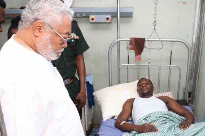 Former President Jerry John Rawlings