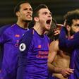 Mohamed Salah (second right) scored his first goal in nine games to help Liverpool beat Southampton 3-1