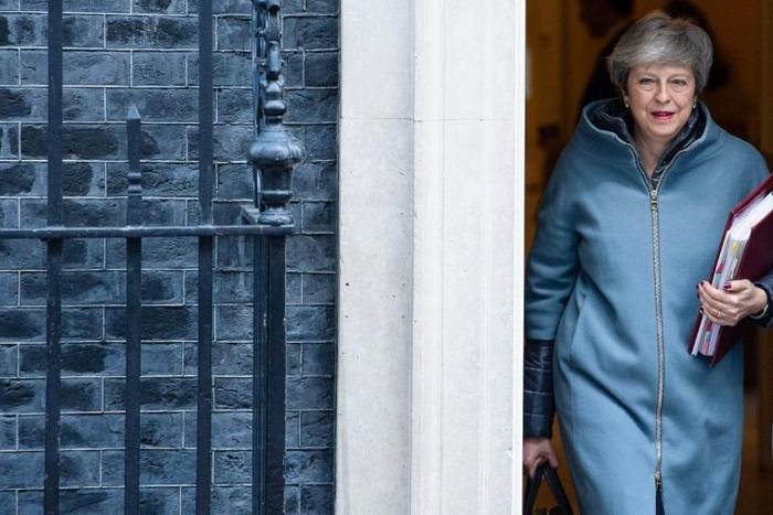 Britain's Prime Minister Theresa May said she was 'saddened' by the resignations