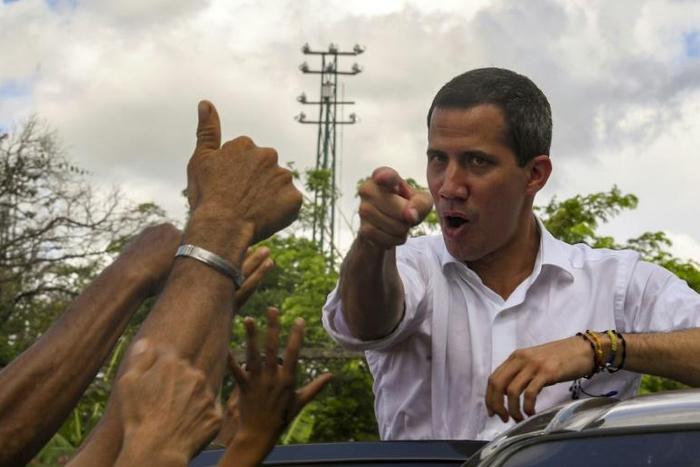 Juan Guaido -- who is backed by the United States and is recognized as interim president by more than 50 countries -- has been leading a push to oust Venezuela's firebrand leader Nicolas Maduro