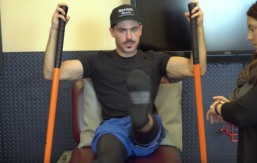 Zac Efron Shares His Recovery from Knee Surgery