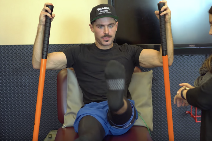 Zac Efron Shares His Recovery from Knee Surgery