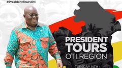 Akufo-Addo tours Oti Region