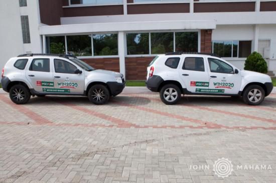 Mahama's vehicles to NDC