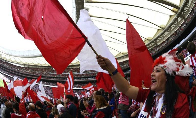 More than 60,000 people watched Atletico Madrid play Barcelona at the Wanda Metropolitano stadium in a women's La Liga game on March 17