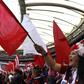 More than 60,000 people watched Atletico Madrid play Barcelona at the Wanda Metropolitano stadium in a women's La Liga game on March 17