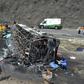 Most of the victims were pilgrims from the southern Mexican state of Chiapas who were on their way back from a trip to Mexico City to pray at the basilica of the Virgin of Guadalupe, the country's patron saint, an official said