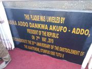 Anger in Kumasi over 'wrong' Asantehene statue