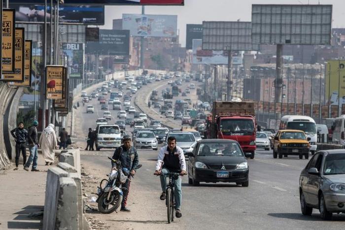 Traffic was clear along the southern Giza Ring Road on Thursday morning