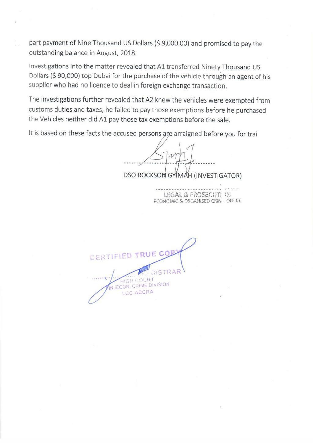 The Republic v Mahama Ayariga