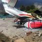 A Summit Air aircraft crashed into two helicopters while attempting take-off at Lukla airport in Nepal