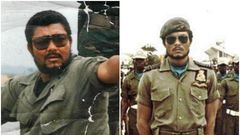 Former President Jerry John Rawlings during military rule
