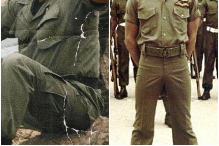 Former President Jerry John Rawlings during military rule