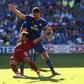 Liverpool's Egyptian forward Salah is fouled by Cardiff defender Morrison
