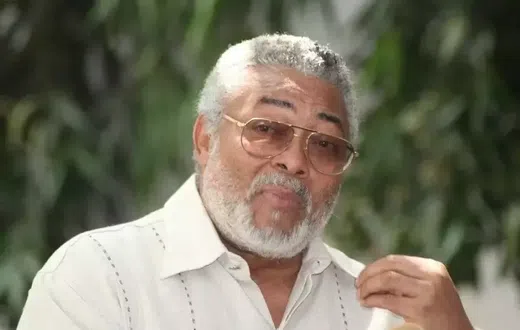 Former President Jerry John Rawlings