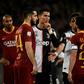 "You're too short to talk," Cristiano Ronaldo (C) was heard telling Roma captain Alessandro Florenzi (2R).