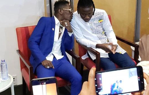 Shatta Wale and Stonebwoy