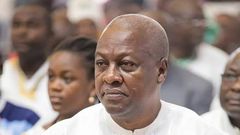 Former president John Mahama