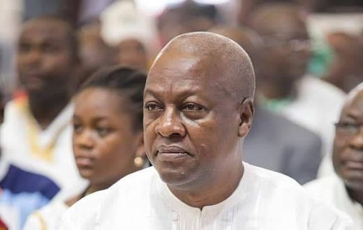 Former president John Mahama