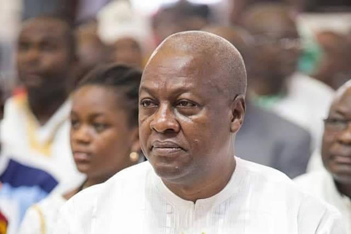 Former president John Mahama