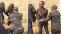 Man caught stealing tithe in church blames the devil (Video)