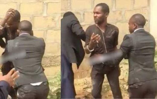 Man caught stealing tithe in church blames the devil (Video)
