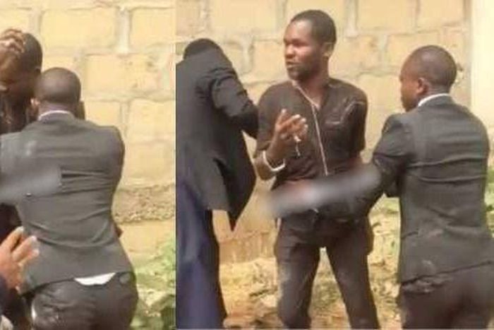 Man caught stealing tithe in church blames the devil (Video)