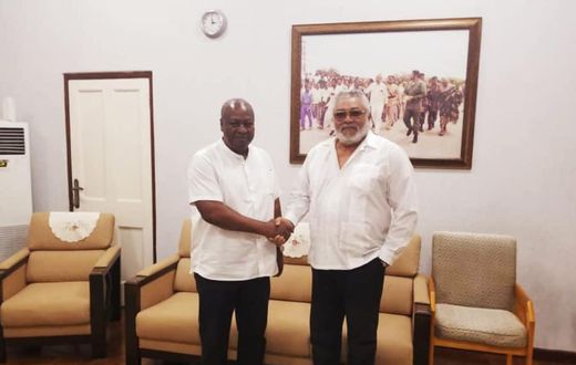 Mahama seeks Rawlings’ blessings after massive victory in NDC primaries
