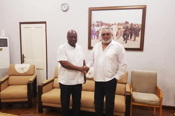 Mahama seeks Rawlings’ blessings after massive victory in NDC primaries